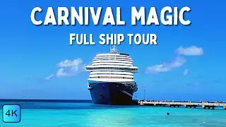 Carnival Magic Full Ship Tour Deck By Deck - Ultimate Cruise Ship Tour