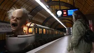 Skibidi Toilet - a Metro Nightmare | Short Horror film
