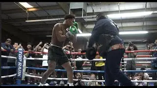 Undisputed Lightweight Champion Devin Haney Media Workout For Vasiliy Lomachenko Fight 5/20/23