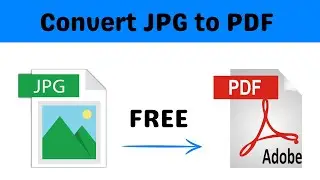 How to convert JPG to PDF on PC