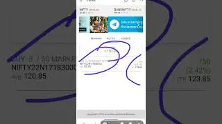 nifty trading profit 750/- 