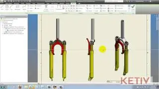 Creating a Break Out View in Autodesk Inventor