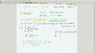 Integralni topishga mashqlar (2-qism). Algebra 11-sinf. 28-dars