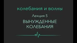 Колебания и волны. Лекция 5. Вынужденные колебания