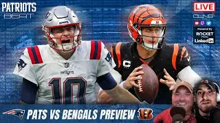 LIVE Patriots Beat: Patriots vs Bengals Preview