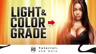 COLOR GRADE and LIGHT UP your images in photoshop