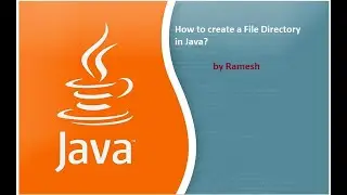 JAVA FAQ # 112 || How to Create File Directory in Java?