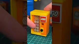 Working Lego Vending Machine with Safe #lego