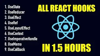 React Hooks Course - All React Hooks Explained