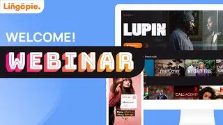 Lingopie welcome webinar! | Onboarding and Q&A