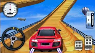 Sports Car Stunts 3D - Muscle Ramp Car Racing - Android Gameplay