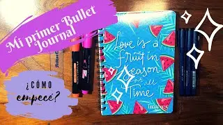 ¿Tu vida es un DESORDEN? Haz tu primer BULLET JOURNAl conmigo 💖🌈