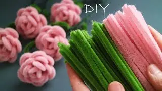 💥ЧУДЕСНЫЙ СПОСОБ💥 Как сделать розы из синельной проволоки