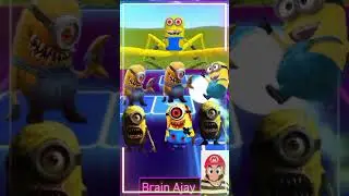 Scary Minions vs Funny Minions vs Minions Exe X Coffin Dance Tiles Hop 278 