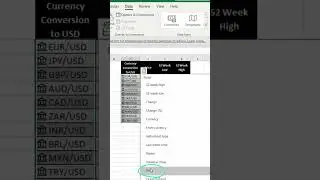 How to convert Currencies in Excel like a Pro 