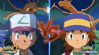 Pokemon Battle USUM: Pokemon Ash Vs Ritchie (Kanto Rival Battle)