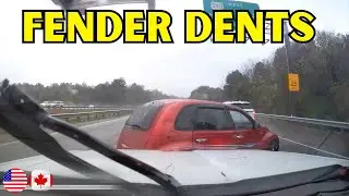 Last-Second Car Dive Causes Fender Dents