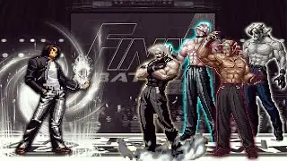 [KOF Mugen] WF Legend Kyo Vs Final Rugal Team