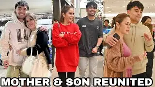 JINKEE PACQUIAO NAIYAK NG MULING MAKITA AT MAKAPILING ANG ANAK NA SI JIMMUEL
