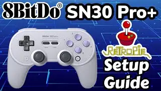 8BitDo SN30 Pro+ Gamepad Controller Setup Guide On RetroPie  - RetroPie Guy - How To Setup Guide