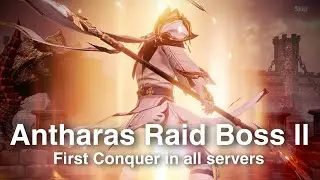 [Lineage 2 Revolution] Antharas-Raid Boss Phase 2 (4.4m+) First Conquer in all servers [11/11/2020]