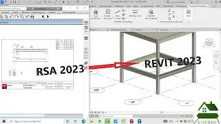 Tutoriels 08 /export ferraillage entre Revit & RSA version 2023