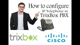 How to configure IP Cisco telephone in TriBox PBX