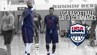 Team USA Basketball VS Team USA Select Squads Scrimmage! NBA Stars & Future Go HEAD TO HEAD!