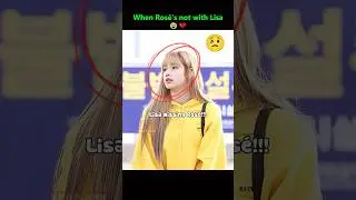 Lisa really misses the moment when Rosé used to hold her hand!! 🥺😢 