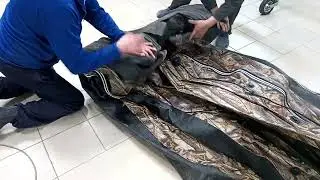Как правильно сдувать лодку ПВХ электрическим насосом