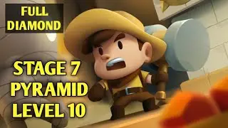 NEW STAGE 7 PYRAMID LEVEL 10 Diamond Quest: Don't Rush gameplay