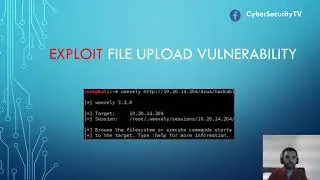 Exploit File Upload Vulnerability| Weevely