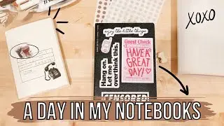 A Day in my Commonplace Notebook and B6 Aura Estelle Planner