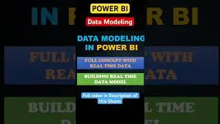 Data Modeling in Power BI || Full video || Data Modeling || Schemas #powerbi