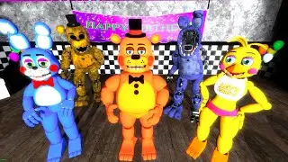 БИТВА ЗА ПИЦЦЕРИЮ ФНАФ 2 - АНИМАТРОНИКИ || Garrys Mod FNAF