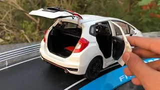 Unboxing of Mini Honda Jazz/Fit 1/18 Diecast Model Car | By Honda Merchandise | Giveaway Winner