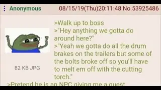 Anon is levelling up - 4chan greentext stories