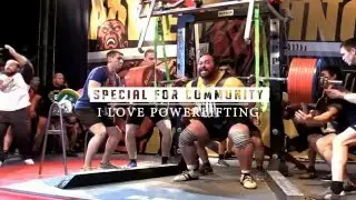 Yuri Hodyrev - Deadlift 265 kg @ 120+ (Sum total 865 kg)