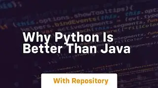 why python is better than java