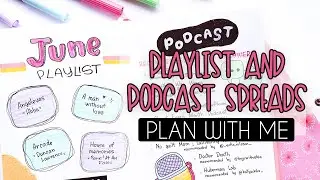 Plan With Me: Music Bullet Journal Pages