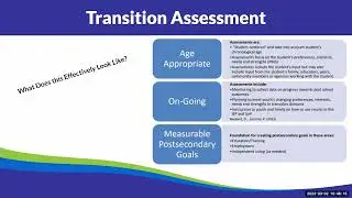 PTP Community of Learning Transition Assessments