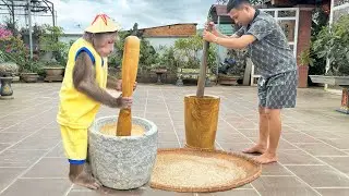 Smart CUTIS Uses A Special Traditional Process To Produce Paddy Into Rice