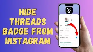 How to Hide Threads Badge From Instagram (2024) | Threads Tutorial