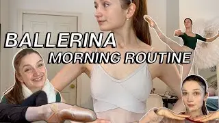 Get ready with me for ballet | Ballerina Morning Routine, Skincare, How I do my makeup, pointe shoes