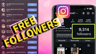 How I Got Free Instagram Followers - New Free Instagram Followers Method 2024 iOS & Android