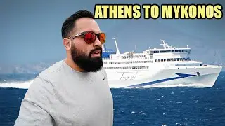 $100 Luxury Ferry to Mykonos, Greece 🇬🇷