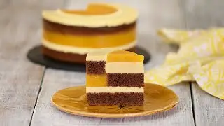 Муссовый Торт с Персиками
