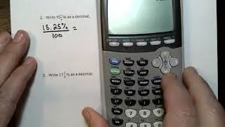 Converting a Mixed Number Percentage to a Decimal(not as a percentage)