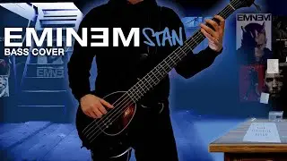 Eminem - Stan ft. Dido - Bass Cover with Tabs #eminem #bass