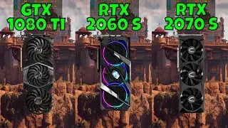 GTX 1080 Ti vs RTX 2060 Super vs RTX 2070 Super (In 10 Games)1440p